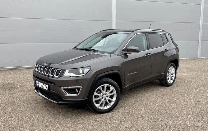 jeep warmińsko-mazurskie Jeep Compass cena 94900 przebieg: 49405, rok produkcji 2021 z Białystok